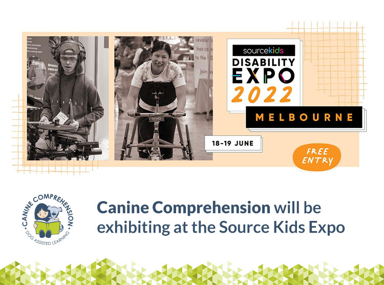 Canine Comprehension will be exhibiting at the Source Kids Expo in June
