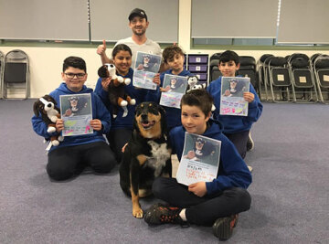 Dan's Journey: Empowering Children with Bubbles, the Therapy Dog