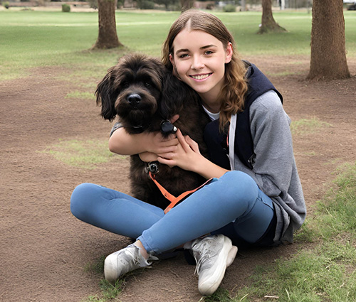 Meet Sophie: A Perfect Match for Our Dog-Assisted Therapy Mentoring.